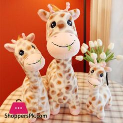 Adorable Giraffe Plush Doll Soft Stuffed Toy Kids Hugging Pillow Gift 3040Cm