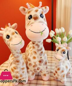 Adorable Giraffe Plush Doll Soft Stuffed Toy Kids Hugging Pillow Gift 3040Cm