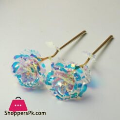 Artificial Flowers Foil Plated Gold Rose Flowers Luminous Rose Wedding Decor Valentine'S Day Gift Uniques Gifts For Girls