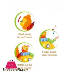 Cute Rocking Lion With Light Sound