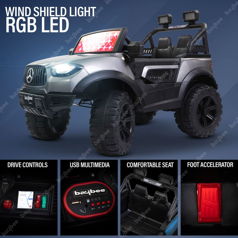 Kids Ride On Car Mercedes Kids Jeep 888 Kids Ride On Car Mercedes 2X Motor Metalic Paint