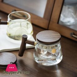 Luxury Glass Filter Kawa Teacup Office Exquisite Tea Cups Heat Resistant Infuser Teaware - 450Ml