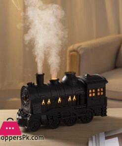 Mini Train Shape Aromatherapy Essential Oil Diffuser Ultrasonic Cool Mist Air Humidifier with LED Lamp Aroma Difusor Atomizer