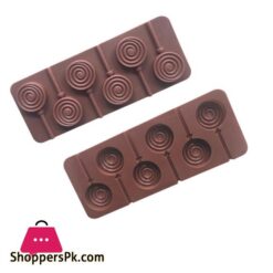 Easy To Clean Lollipop Silicone Mold Homemade Flexible Non Stick Chewing Gum Mold Silicone Marzipan Mold For Baking Candy Making Pastry Decorating Kitchen Tool Home Baking Enthusiasts