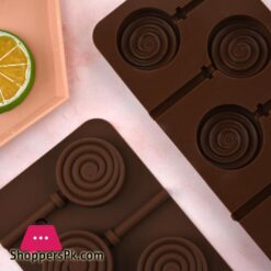 Easy To Clean Lollipop Silicone Mold Homemade Flexible Non Stick Chewing Gum Mold Silicone Marzipan Mold For Baking Candy Making Pastry Decorating Kitchen Tool Home Baking Enthusiasts