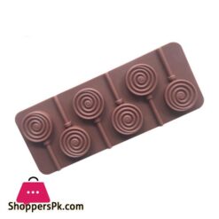 Easy To Clean Lollipop Silicone Mold Homemade Flexible Non Stick Chewing Gum Mold Silicone Marzipan Mold For Baking Candy Making Pastry Decorating Kitchen Tool Home Baking Enthusiasts