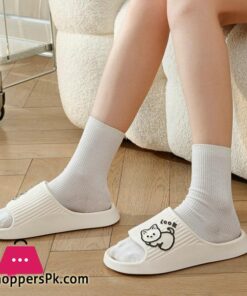 Women Soft Sole Cloud Slippers 2023 Summer Beach Thick Platform Slipper Sandals Women Korean Eva Slippers Couple Home Flip Flops