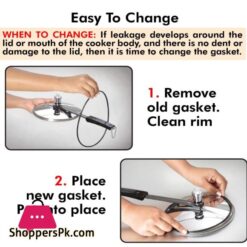 Indian Imported Gasket Sealingrubber Ring For Pressure Cookers 15L 3L 5L Size Black