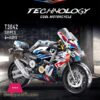 Technology Bmw S1000Rr Dirt Motorcycle Building Blocks Model Motorbike Toy