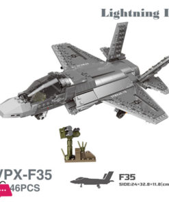 Airplane Building Block Brick Airplane Model F35