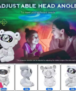 Astronaut Bluetooth Projection Lamp Music Projector Night Light - Image 2