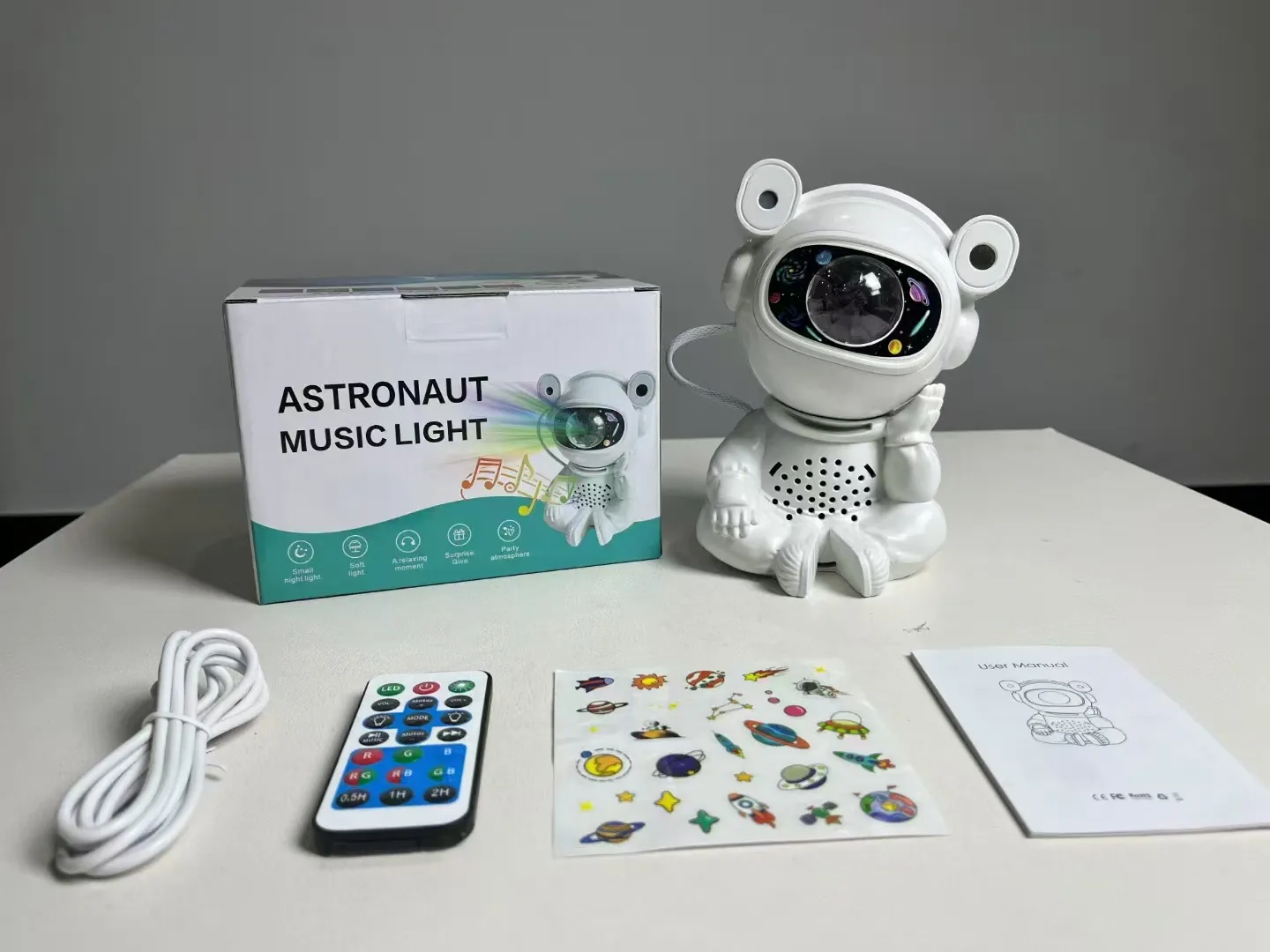 Astronaut Bluetooth Projection Lamp Music Projector Night Light