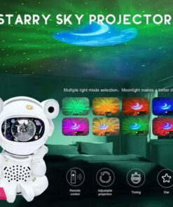 Astronaut Bluetooth Projection Lamp Music Projector Night Light - Image 3