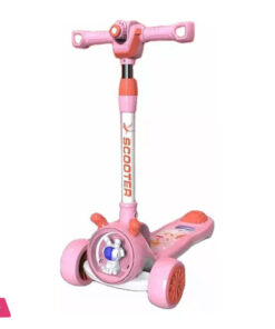 Astronaut Scooter for Boys-Girls with with Projector Light Music