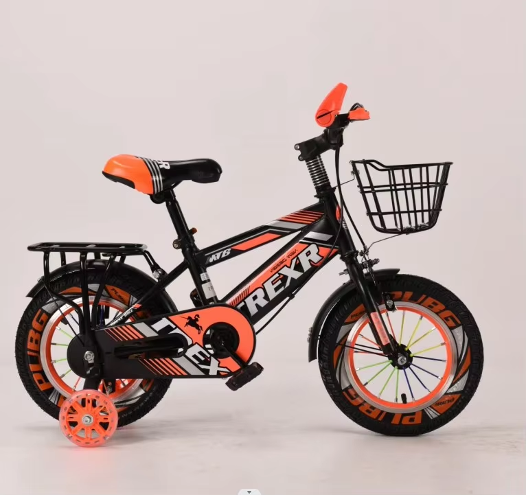 Children Bicycle 12 Inch Frame High Carbon Steel With Training Wheels Cycle Baby Kid Bike Bicycle