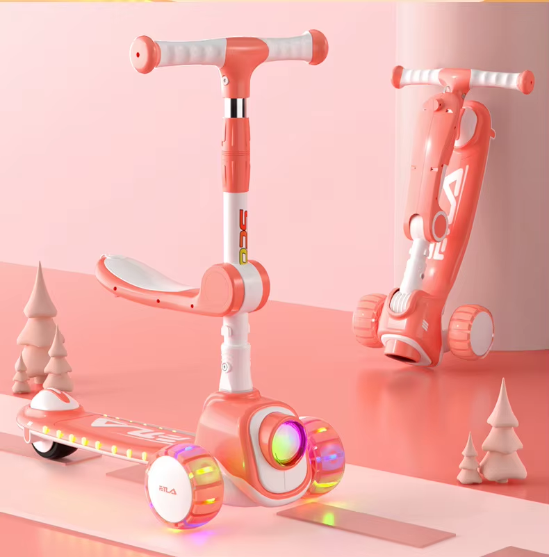 Childrens Kick Scooters Foldable Scooty 2-12 Years 24 Childrens Kick Scooters Foldable Scooty 2-12 Years