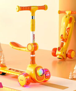 Childrens Kick Scooters Foldable Scooty  2-12 Years