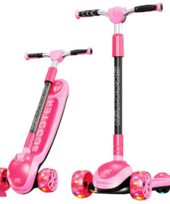 Children'S Scooter Kids 3 Wheels 3-18 Years Toddler Scooty 3 Pu Led Wheels 8 Children'S Scooter Kids 3 Wheels 3-18 Years Toddler Scooty 3 Pu Led Wheels - Image 3