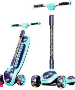 Children'S Scooter Kids 3 Wheels 3-18 Years Toddler Scooty 3 Pu Led Wheels 9 Children'S Scooter Kids 3 Wheels 3-18 Years Toddler Scooty 3 Pu Led Wheels - Image 4