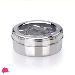 Classic Kitchenware Stainless Steel Indian Masala Box 9 In 1