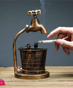 Creative Faucet Ashtray Retro Office Ornaments Smoking Gifts