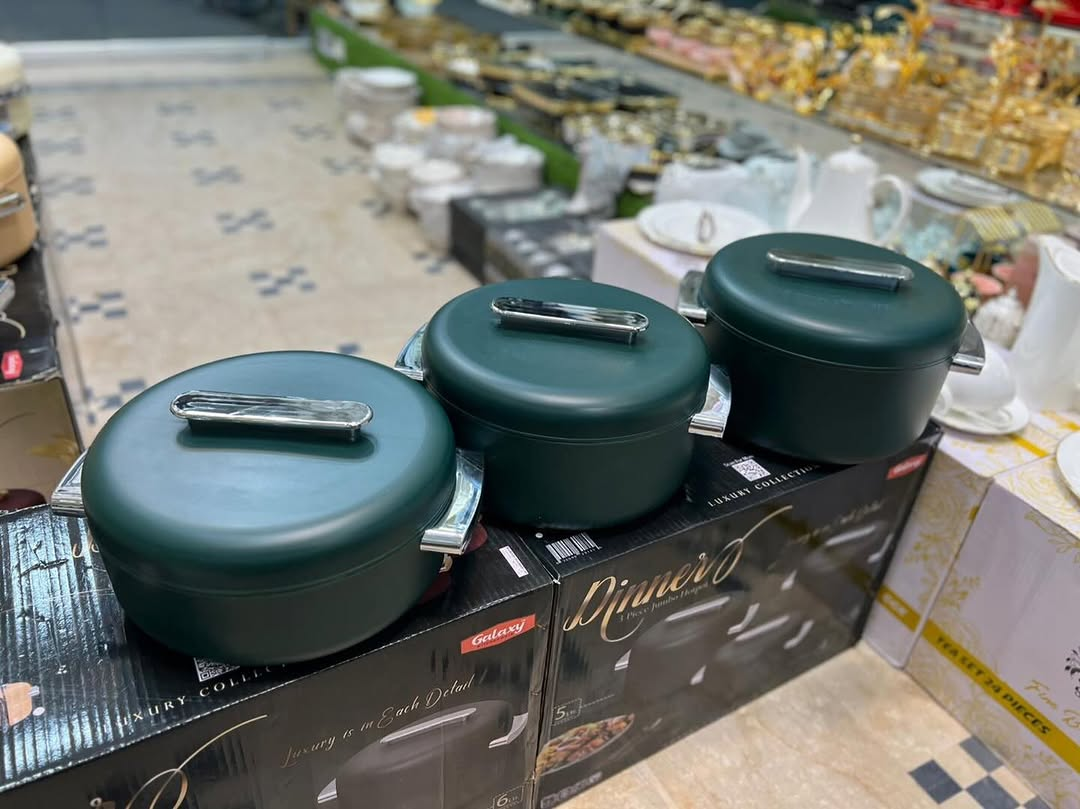 Dinners 3 Piece Hotpot Set 4-5-6 Liter