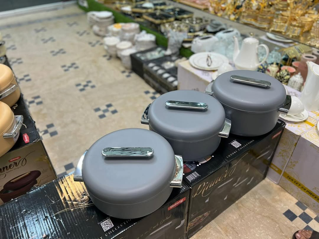 Dinners 3 Piece Hotpot Set 4-5-6 Liter