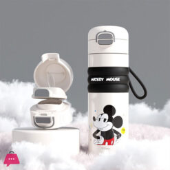 Disney Mickey Mouse Comfy Grip Premium Thermos Bottle 520-Ml