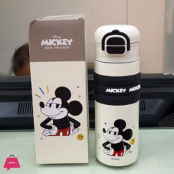 Disney Mickey Mouse Comfy Grip Premium Thermos Bottle 520-Ml