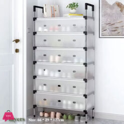 Dustproof Shoes Rack Shoes Shelf DIY Assemble Space-Saving Shoe Cabinet - 7 Layer