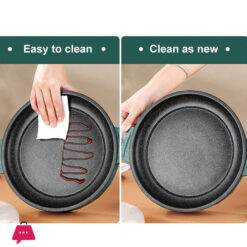 Electric Pan Electric Multicooker Electric Frying Pan 220V Household Barbecue Fried Steak Fish Omelette Frying Pan Non-Stick Cooking Machine