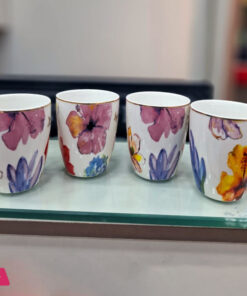 Floral Mug Set of 6