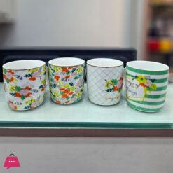 Flower Mug Set of 6