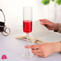 Flute Champagne Strip Glasses Champagne Flutes Tall Glasses Pack Of 6