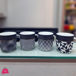 Geometric Mug Set of 6