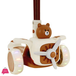 Happy Airplane Scooter Adjustable Scooter For Kids Scooty With Light Sound 10 Happy Airplane Scooter Adjustable Scooter For Kids Scooty With Light Sound