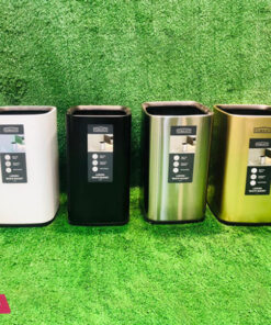 Homeatic Laguna Open Top Trash Bin Stainless Steel - 7 Liters
