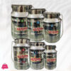 Indian Can Stainless Steel Oil Milk Containers Size 8 Ltr