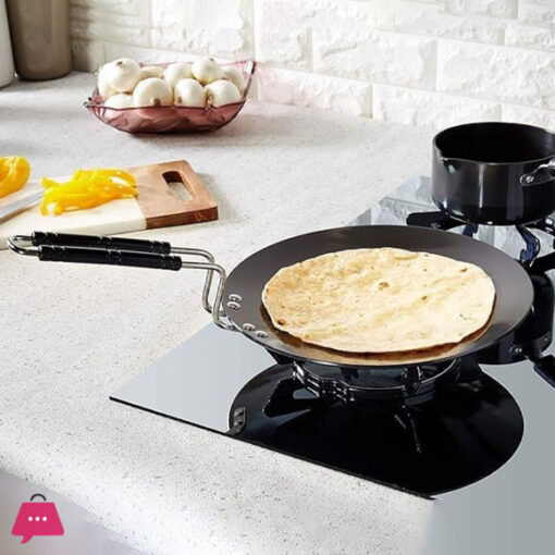 Indian Imported Hard Anodized Non Stick Tawa Roti Maker Paratha Pan ...