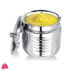 Indian Rio Steel Ghee Oil Container 250-Ml 1 Pc