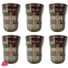 Indian Stainless Steel Cm Glass Pack Of 6