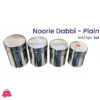 Indian Stainless Steel Noorie Dabbi Plain Set Of 4