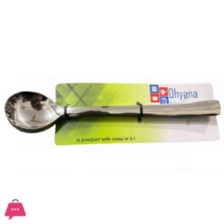 Indian Stainless Steel Oval Spoon Pack of 6