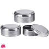 Indian Steel Puri Dabba Set Hammered Design Beautiful Perfect For Chapati - 3Pcs
