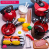 Interesting Kitchen Set 40 Pcs With Light Sound 1 Interesting Kitchen Set 40 Pcs With Light Sound