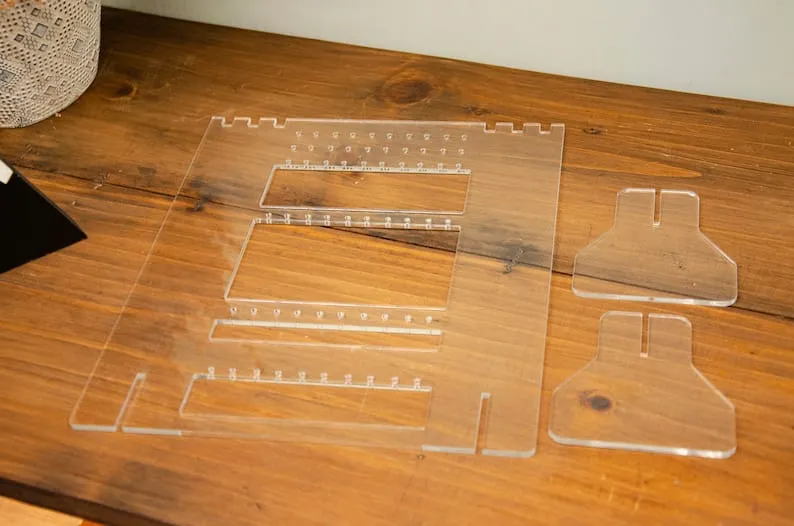 Jewellery Stand Necklaces And Earrings Organizer Clear Acrylic Earring Organizer Jewelry Display Bracelet Organizer