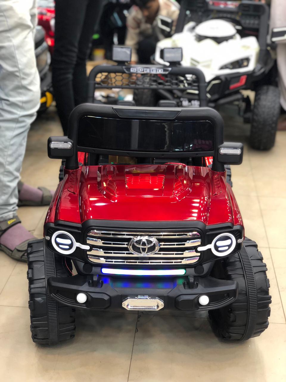 Kids Electric Ride On Toyota Jeep Car