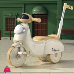 Kids Scooter 3 In 1 Kids Trike For Toddlers With Music &Amp; Lights Pp Baby Balance Bike With Motorcycle Design For Boys Girls