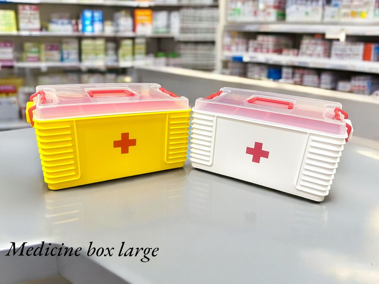 Medical Storage Box First Aid Kit Portable Mobile Medical Box Home Suitable For Families Travel Workplace
