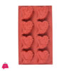 New Style Hearts Silicone Soap &Amp; Baking Mold 8 Cavity